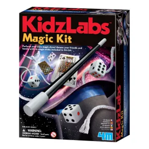 4M Kids Magic Set - Complete Magician Kit with 12 Tricks