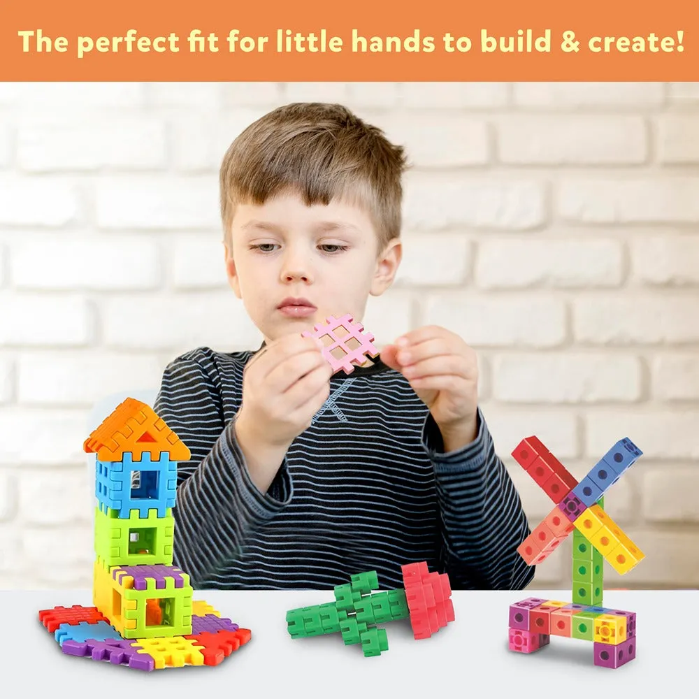 5-in-1 Ultimate Building Blocks Set - Education & Learning Blocks (250  pcs)