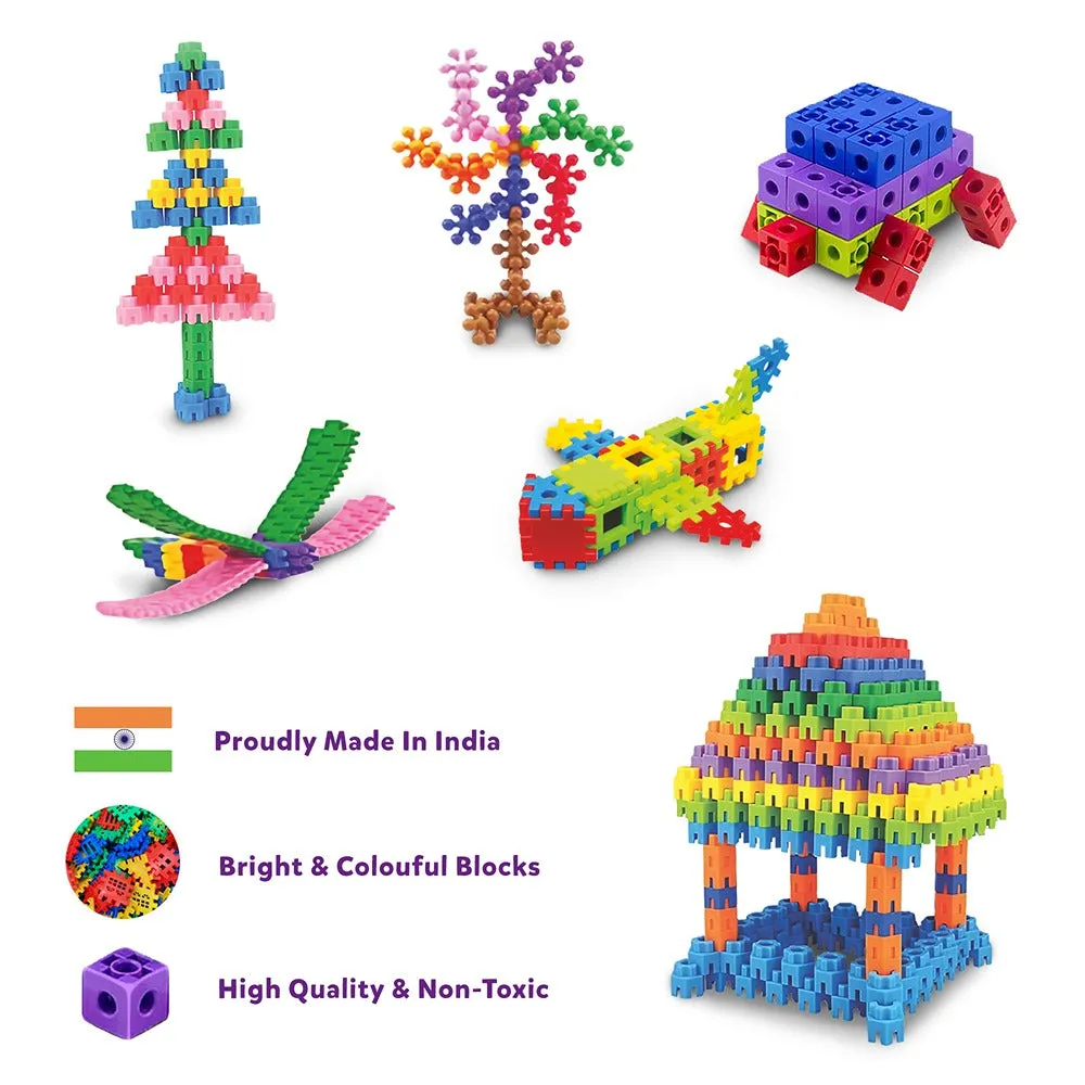 5-in-1 Ultimate Building Blocks Set - Education & Learning Blocks (250  pcs)