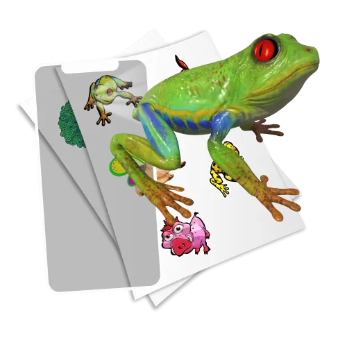 Augmented Reality Stickers for Kids