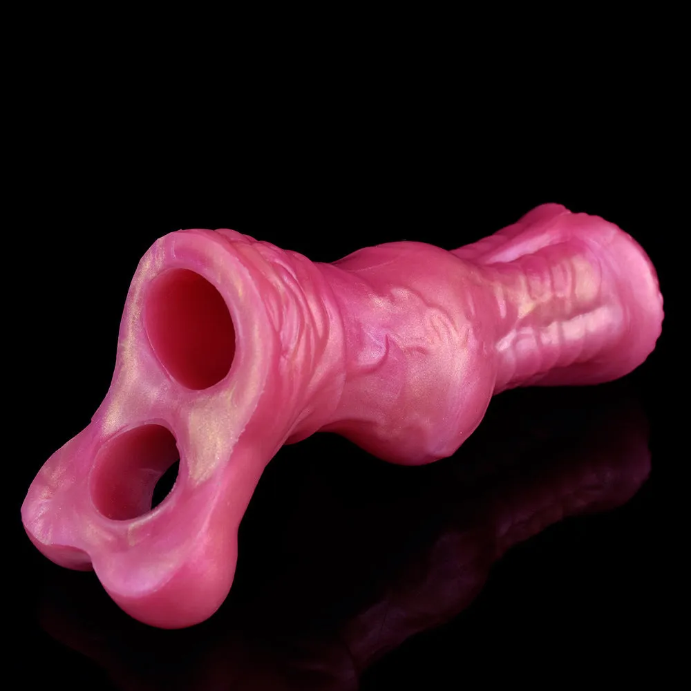 Beast Cock Sleeve Male Sex Toy - Monsterdildo Penis Ring Condom Couple Sex Toy