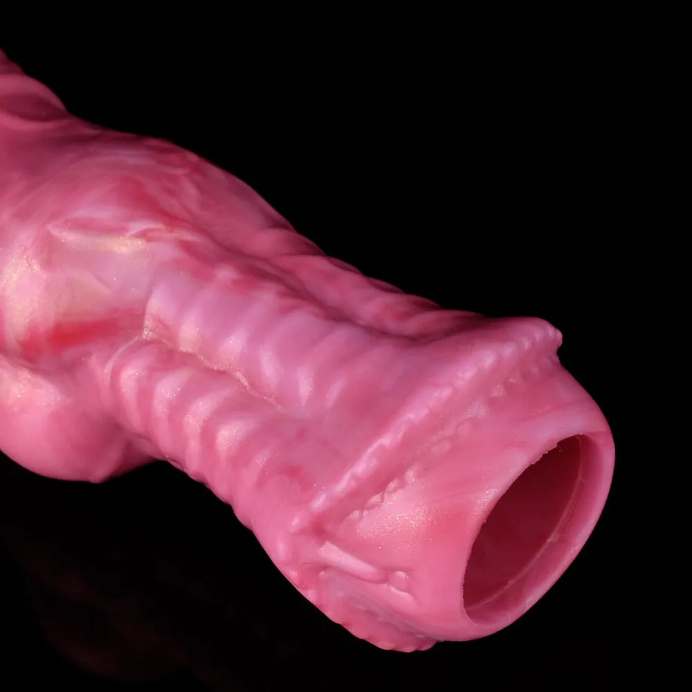 Beast Cock Sleeve Male Sex Toy - Monsterdildo Penis Ring Condom Couple Sex Toy