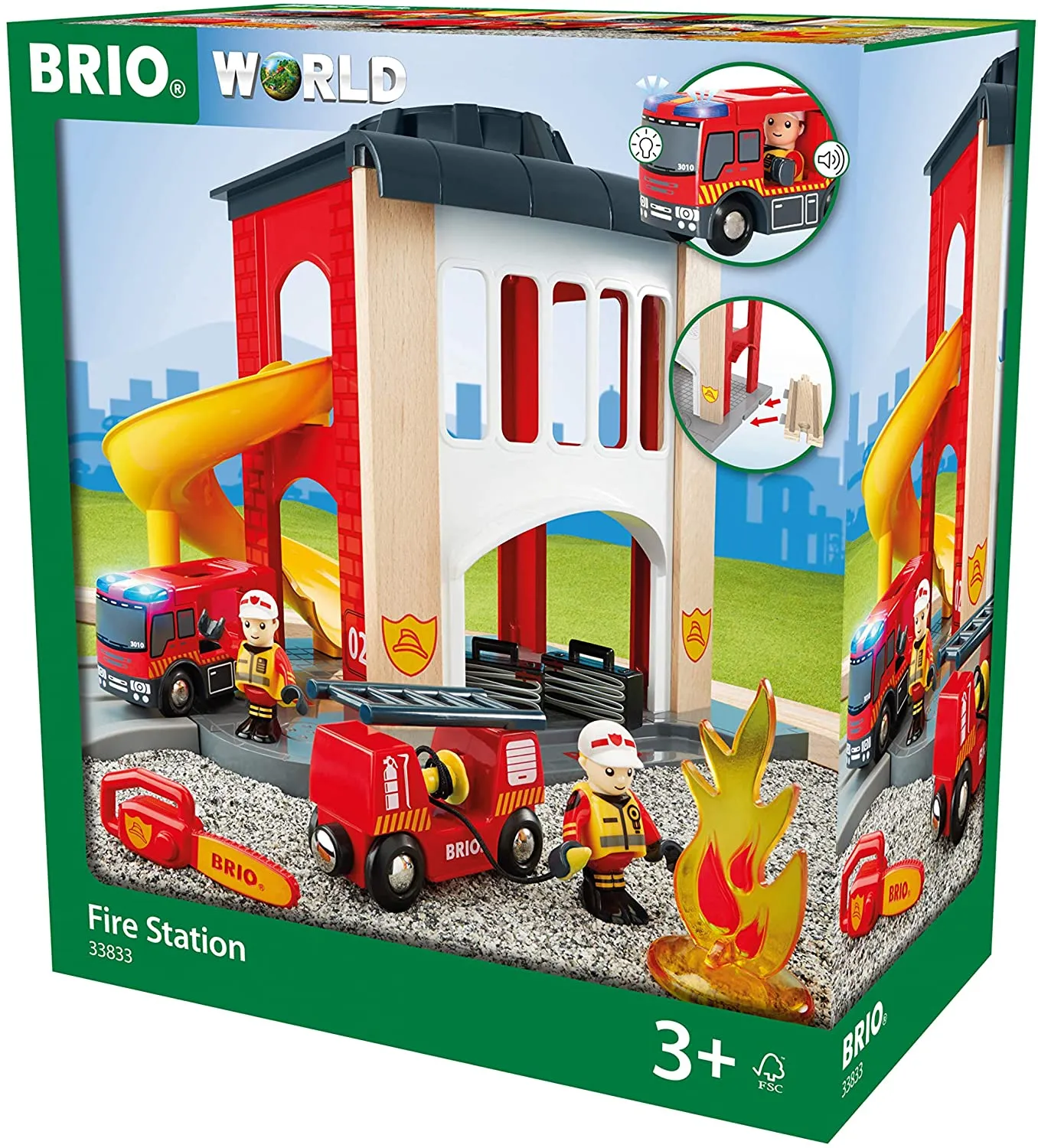 BRIO Rescue Fire Station 33833