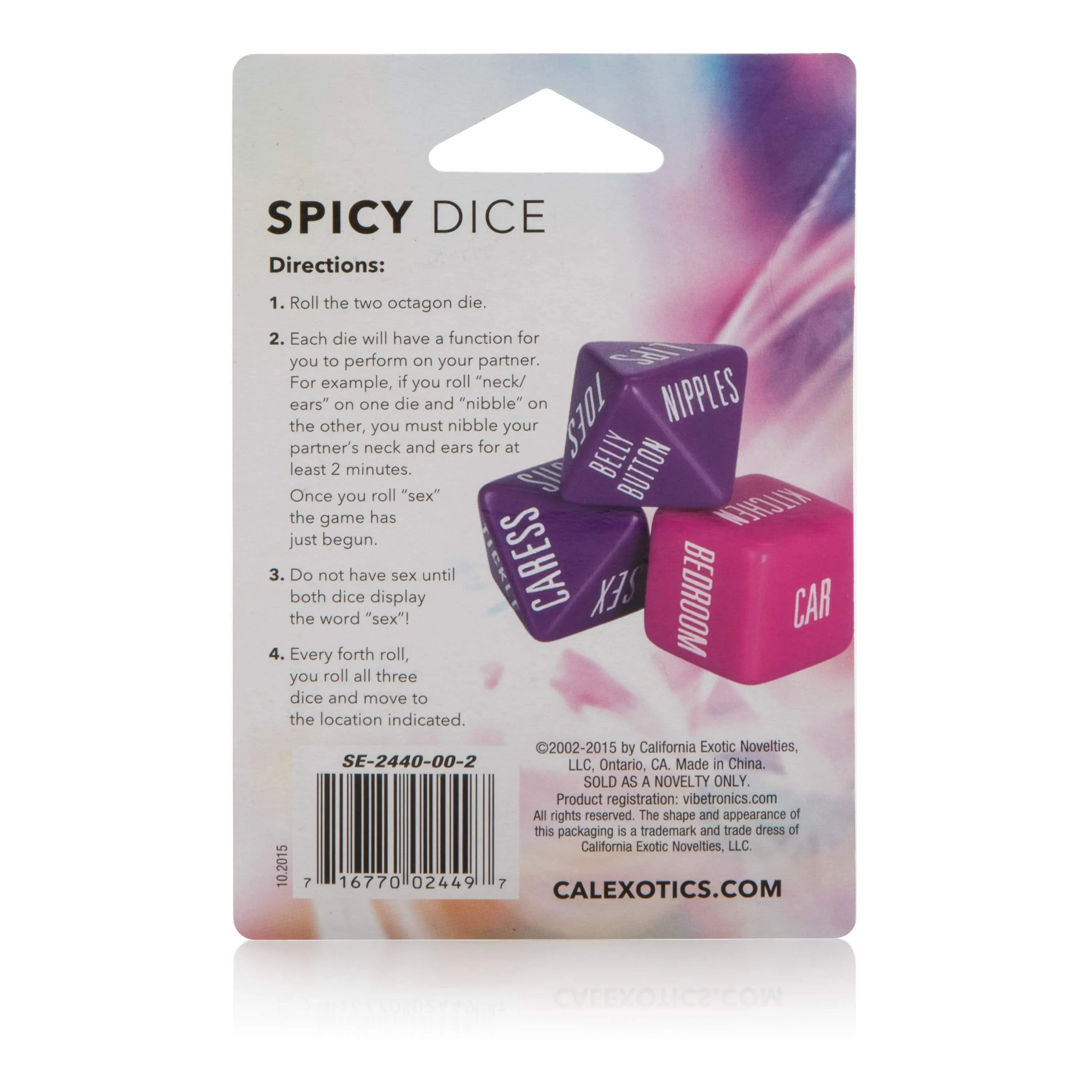 California Exotics - Spicy Dice (Multi Colour)