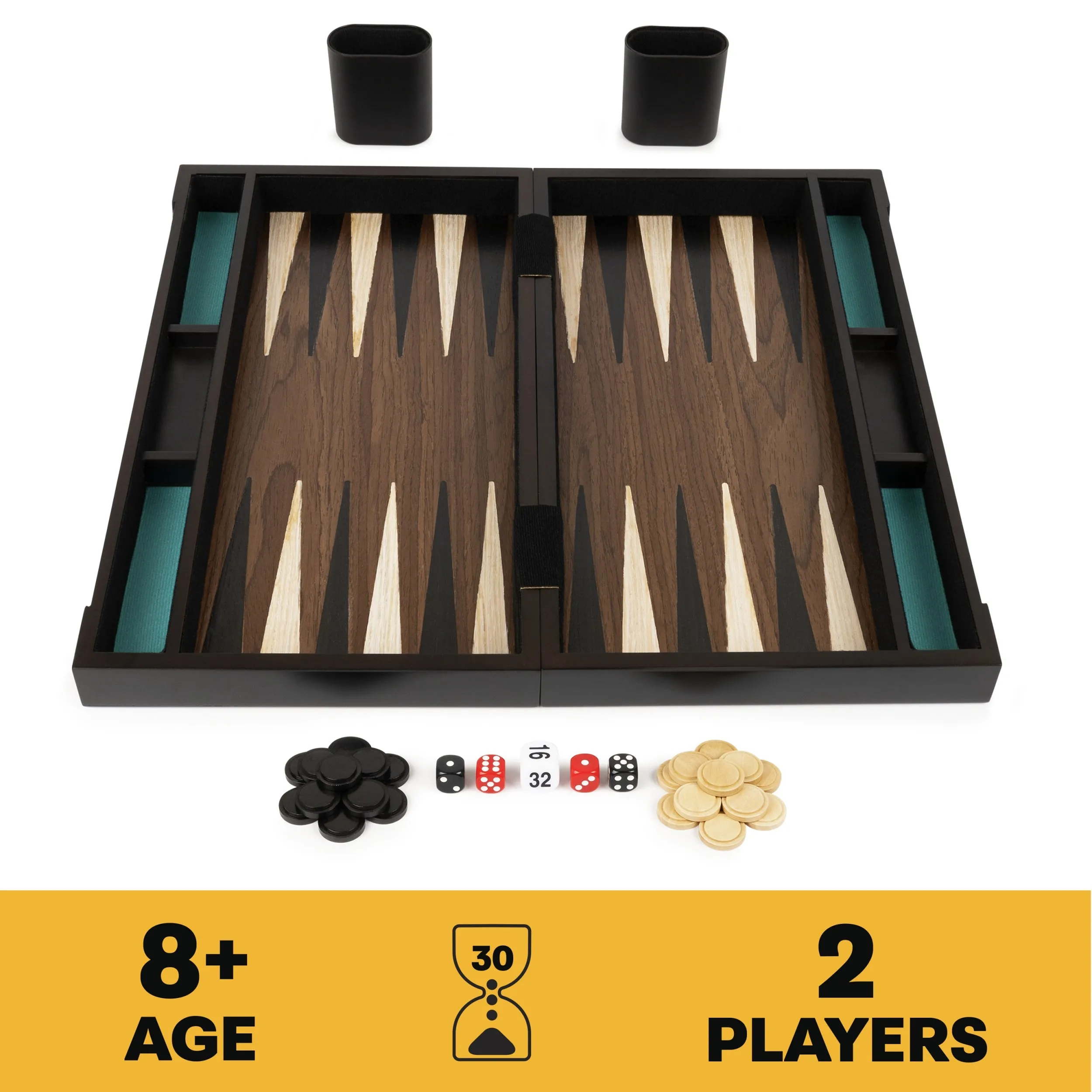 Cardinal Classics Legacy Deluxe Backgammon