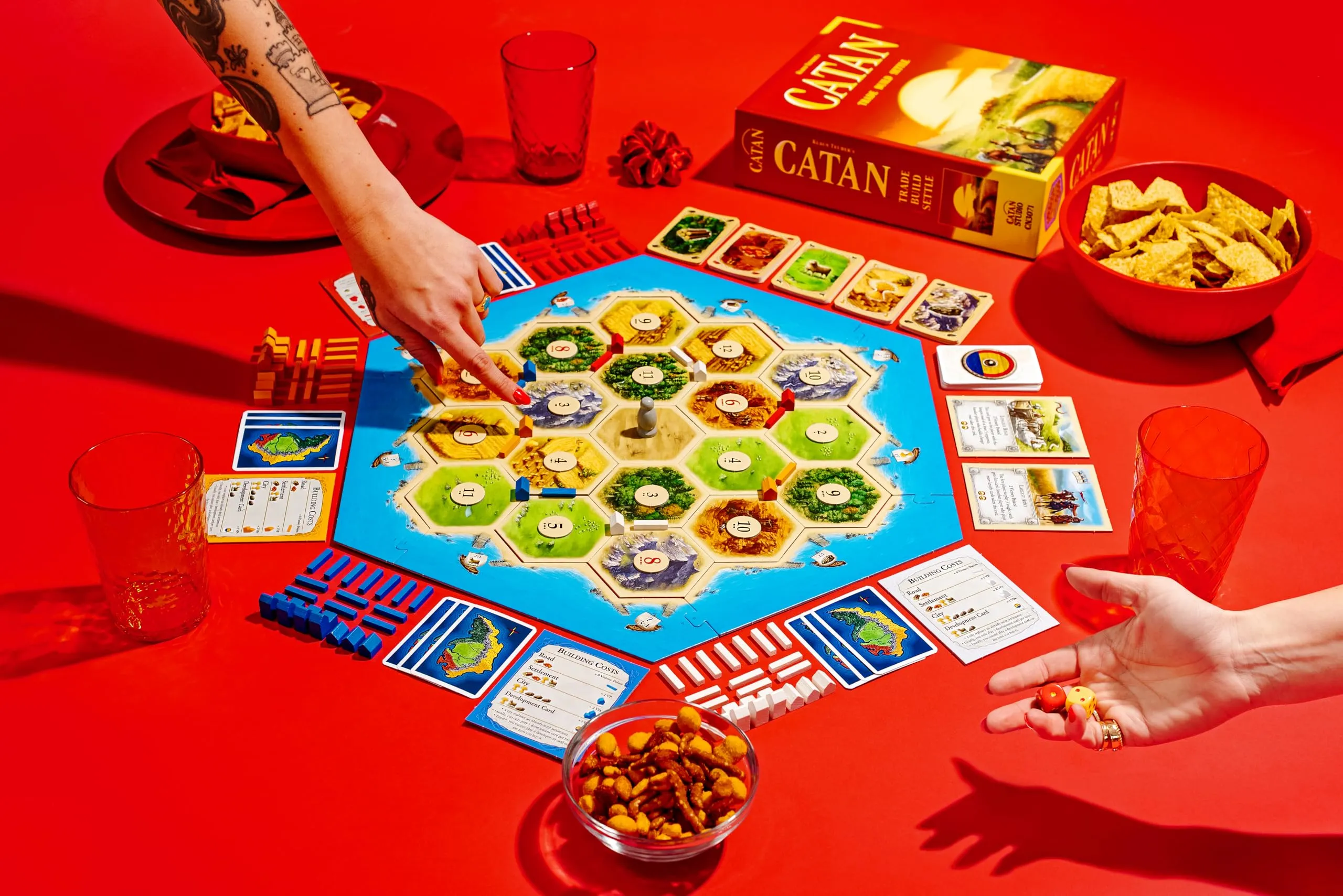 Catan Board Game.