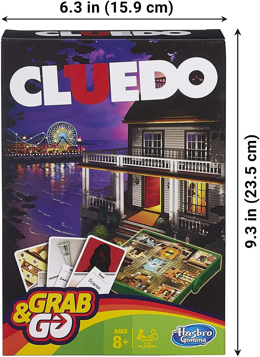 Clue Grab and Go Board Family Game (Travel Size)