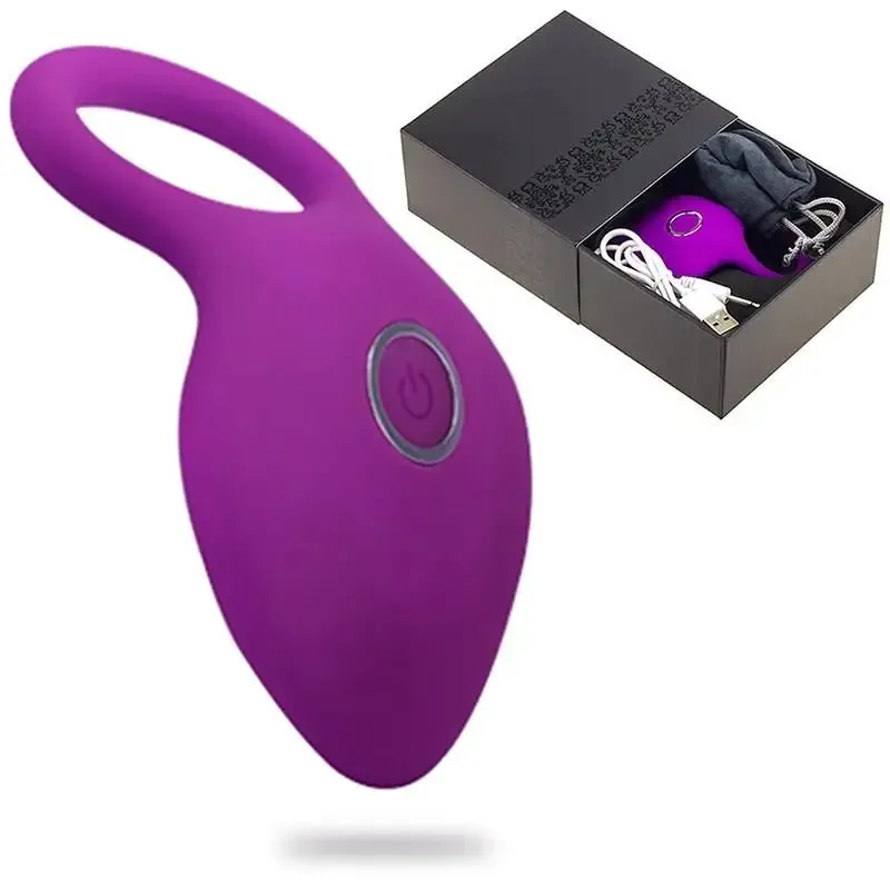 Couples Dual Sensation Pleasure Vibrating Cock Ring Vibrator