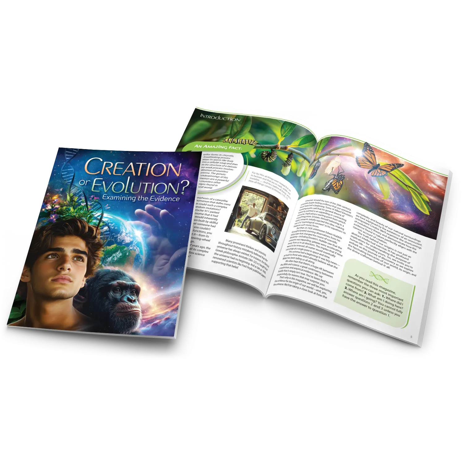 Creation or Evolution? Examining the Evidence Magazine PRE-ORDER NOW!