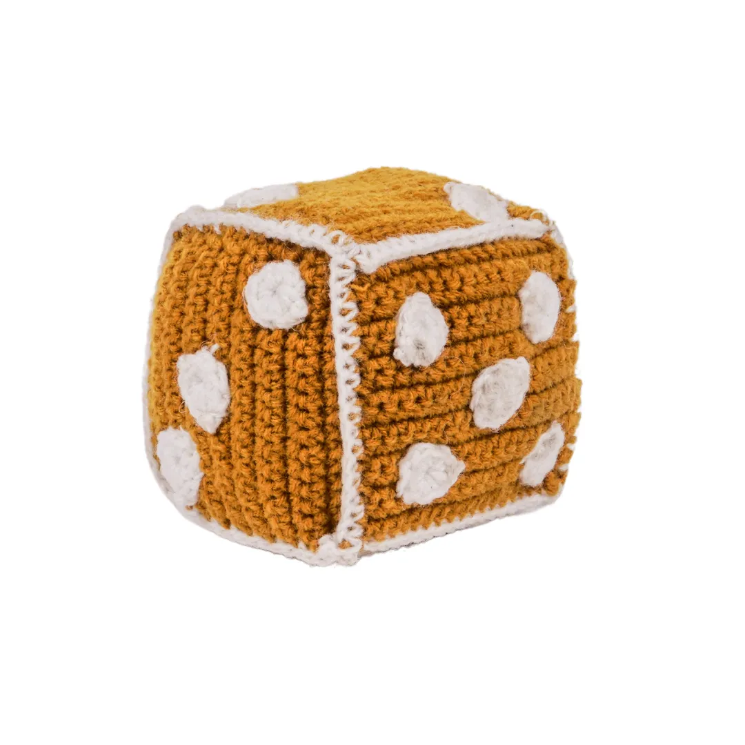 Crochet Dice | Early Math Toy (2 Pcs)