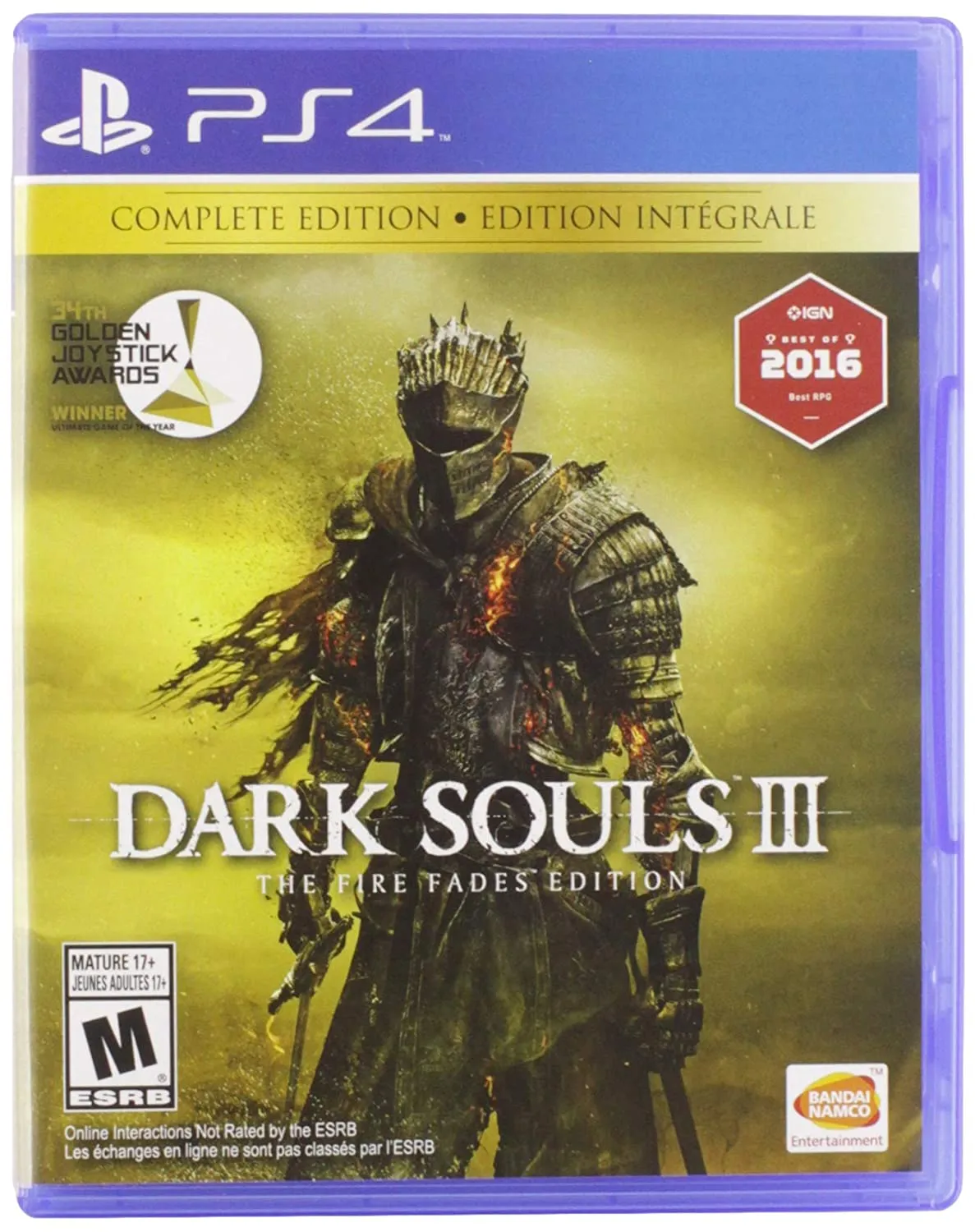 Dark Souls III - Fire Fades Edition (PS4)