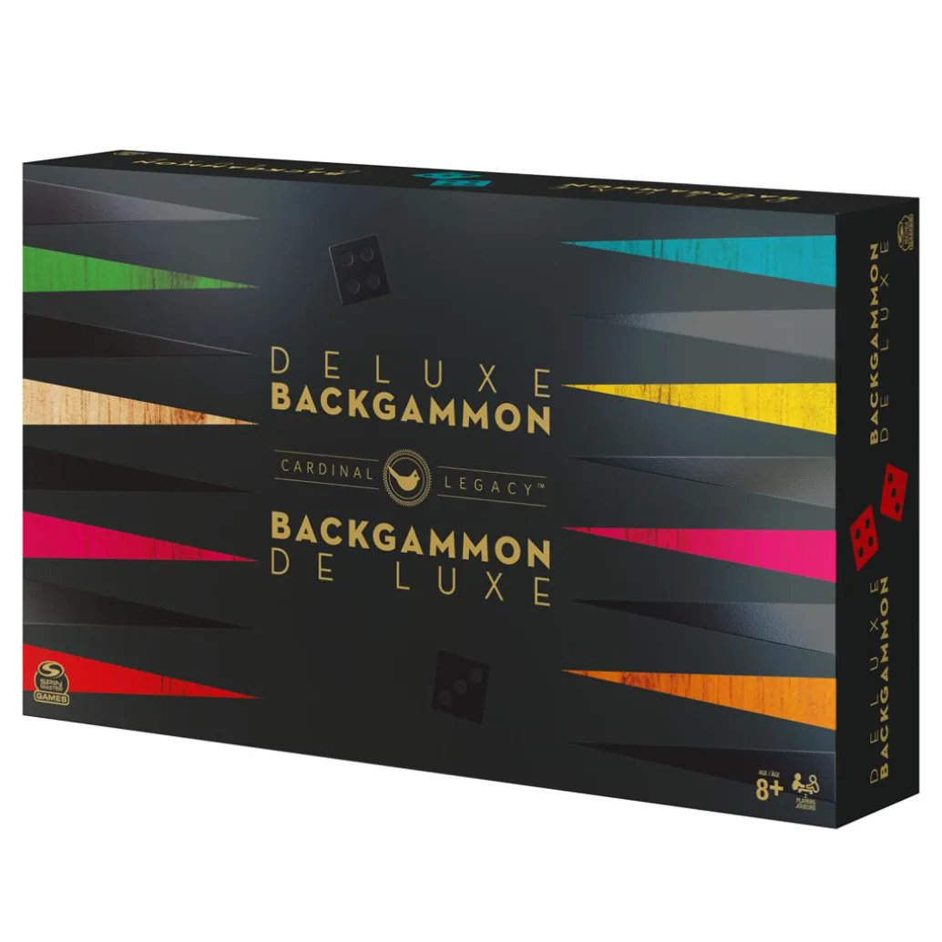 Deluxe Wooden Backgammon Set