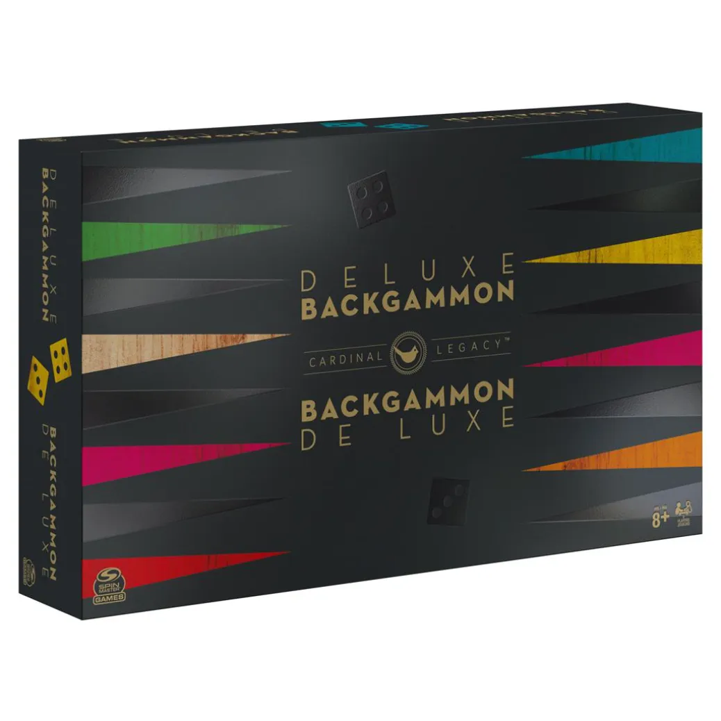 Deluxe Wooden Backgammon Set