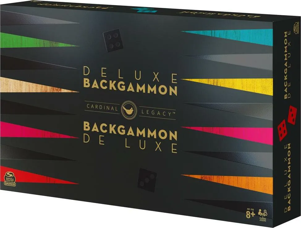 Deluxe Wooden Backgammon Set