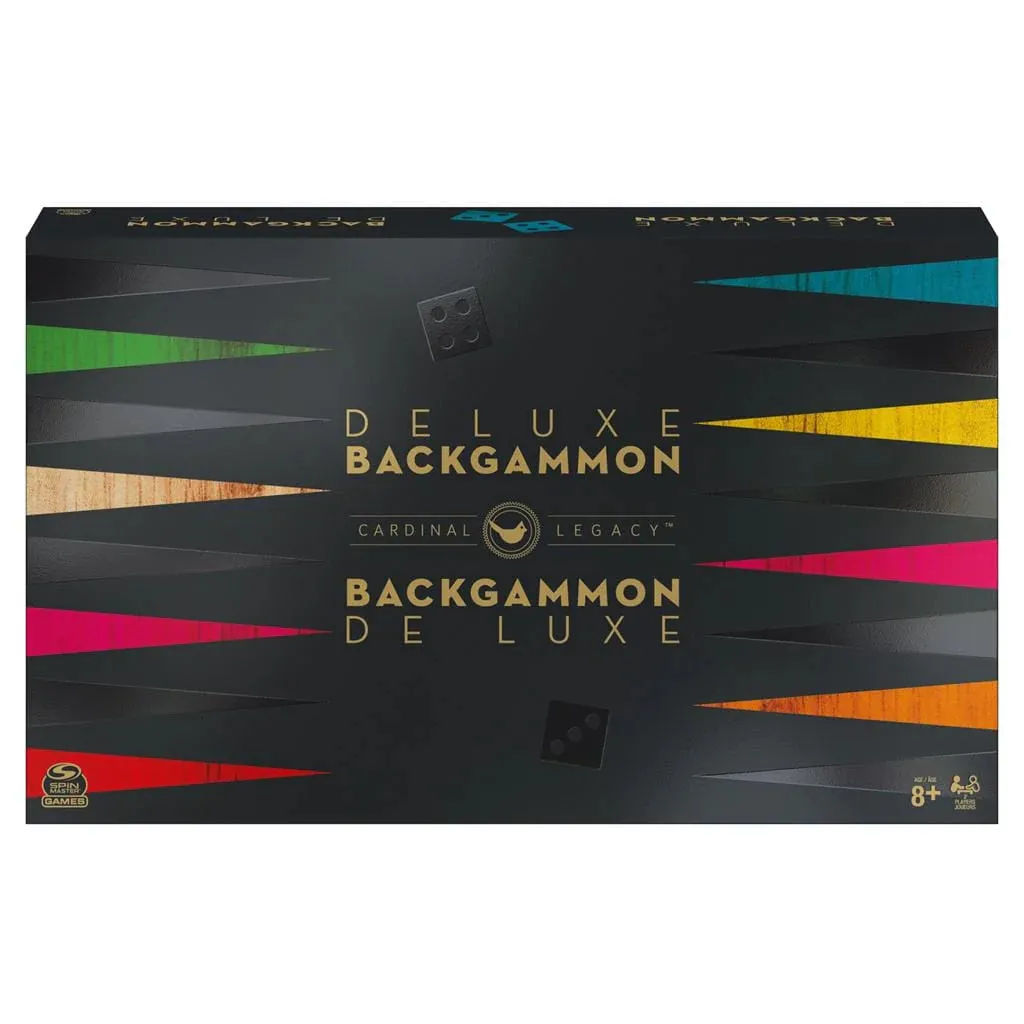 Deluxe Wooden Backgammon Set