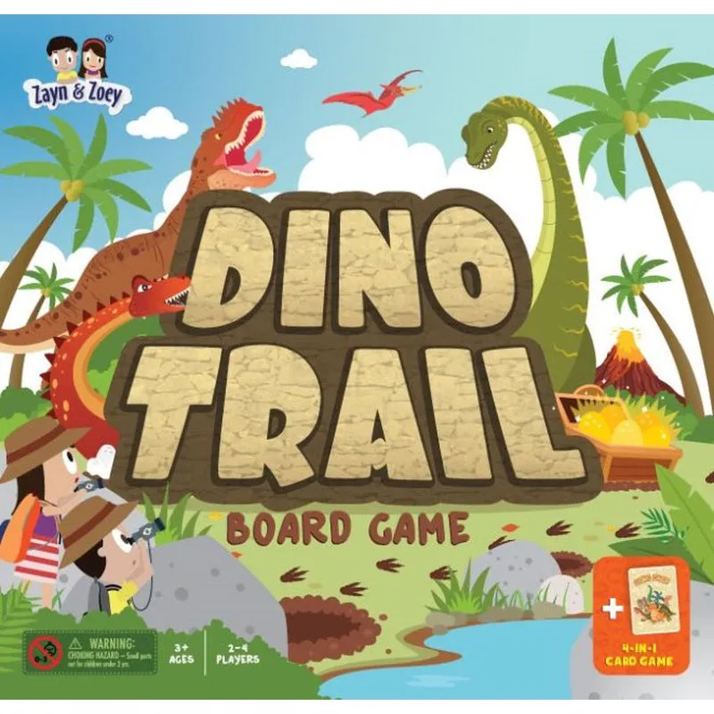 Dino Trail Board Game