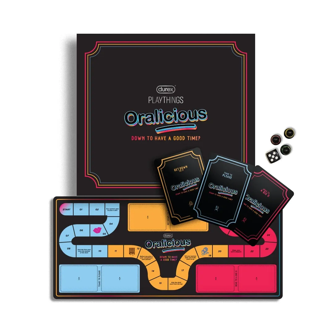 Durex Playthings Oralicious - Board Game for Couples