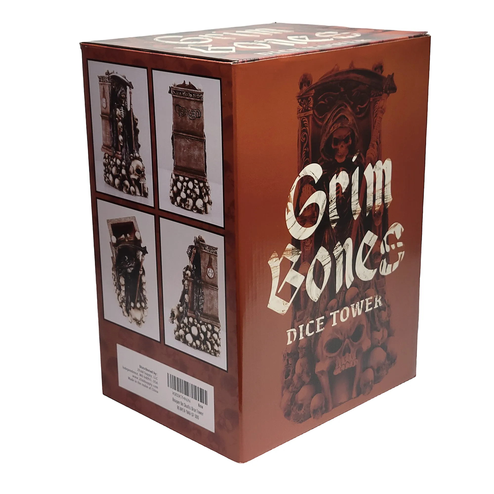 Forged Grim Bones Reaper Dice Tower