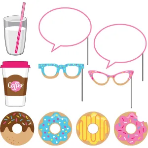 Fun Donut Party Photo Booth Prop Kit