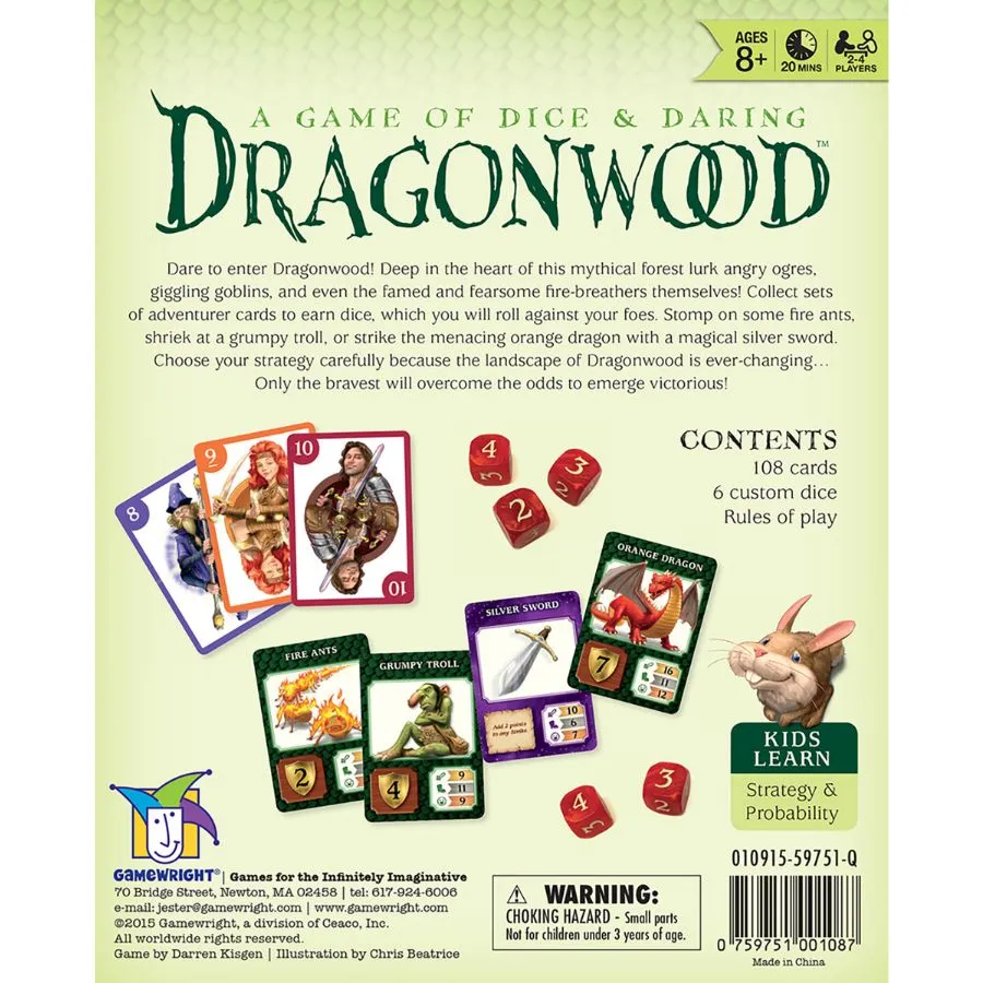 Gamewright - Dragonwood Strategy Game