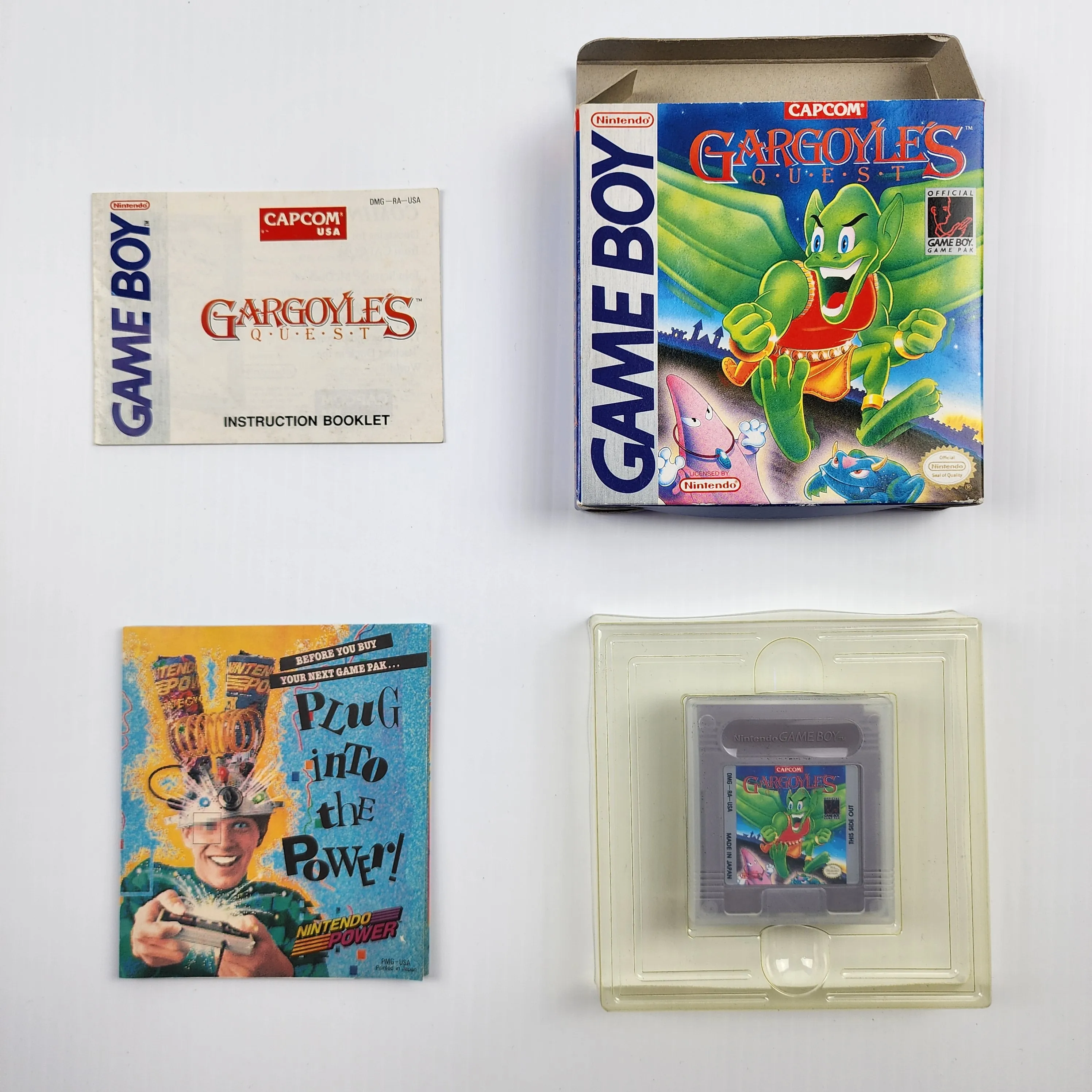 Gargoyles Quest - Gameboy Game - CIB - Excellent Condition!