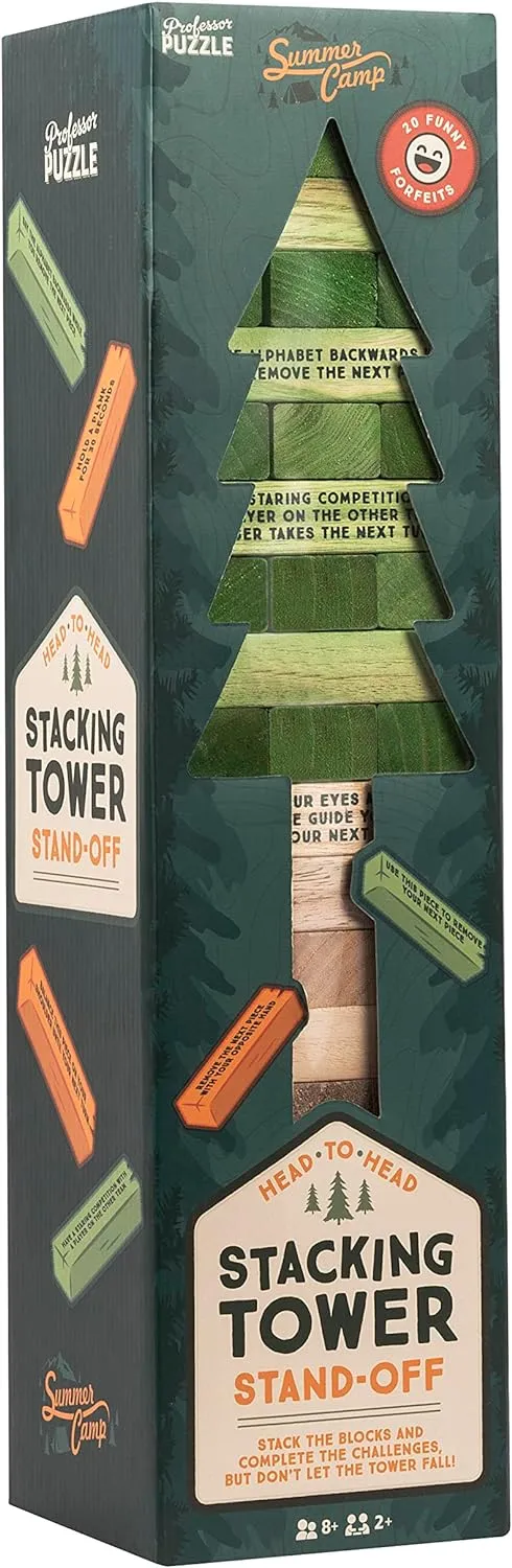 Giant Stacking Tower - Stack The Blocks and Complete The Challenges but Don't let The Tower Fall!