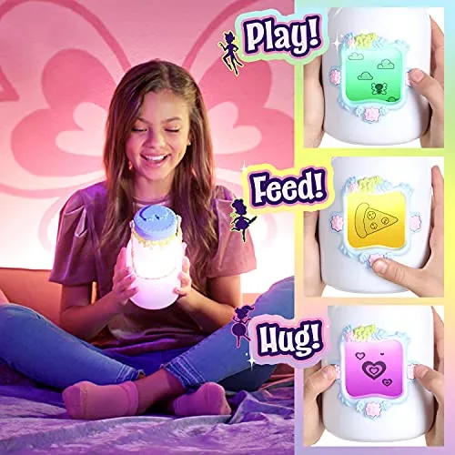 Got2Glow Fairies Fairy Finder Electronic Fairy Jar Catches 30  Virtual Pink