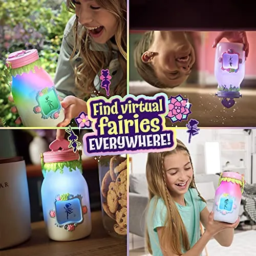 Got2Glow Fairies Fairy Finder Electronic Fairy Jar Catches 30  Virtual Pink