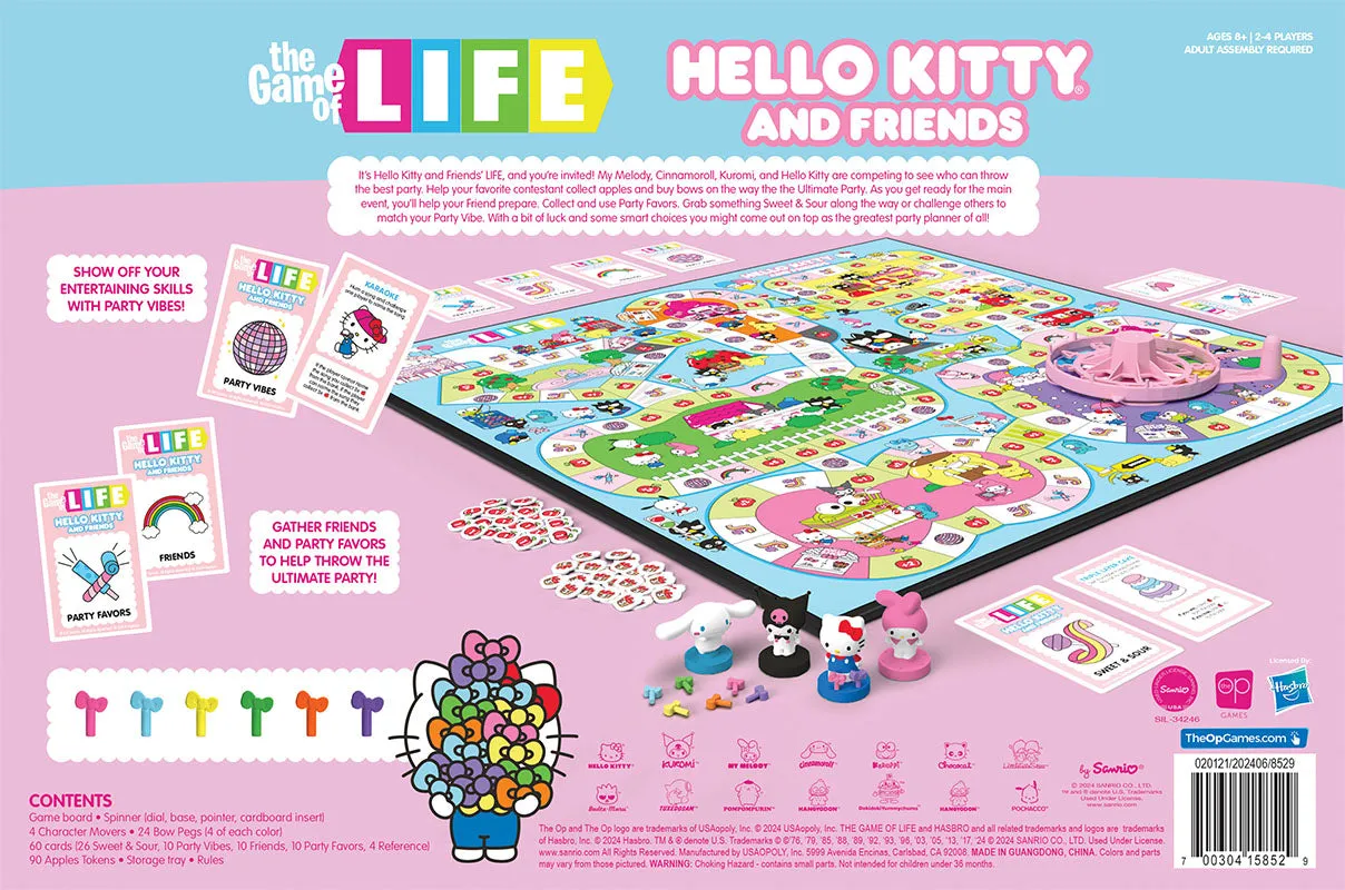 Hello Kitty and Friends Life Board Game