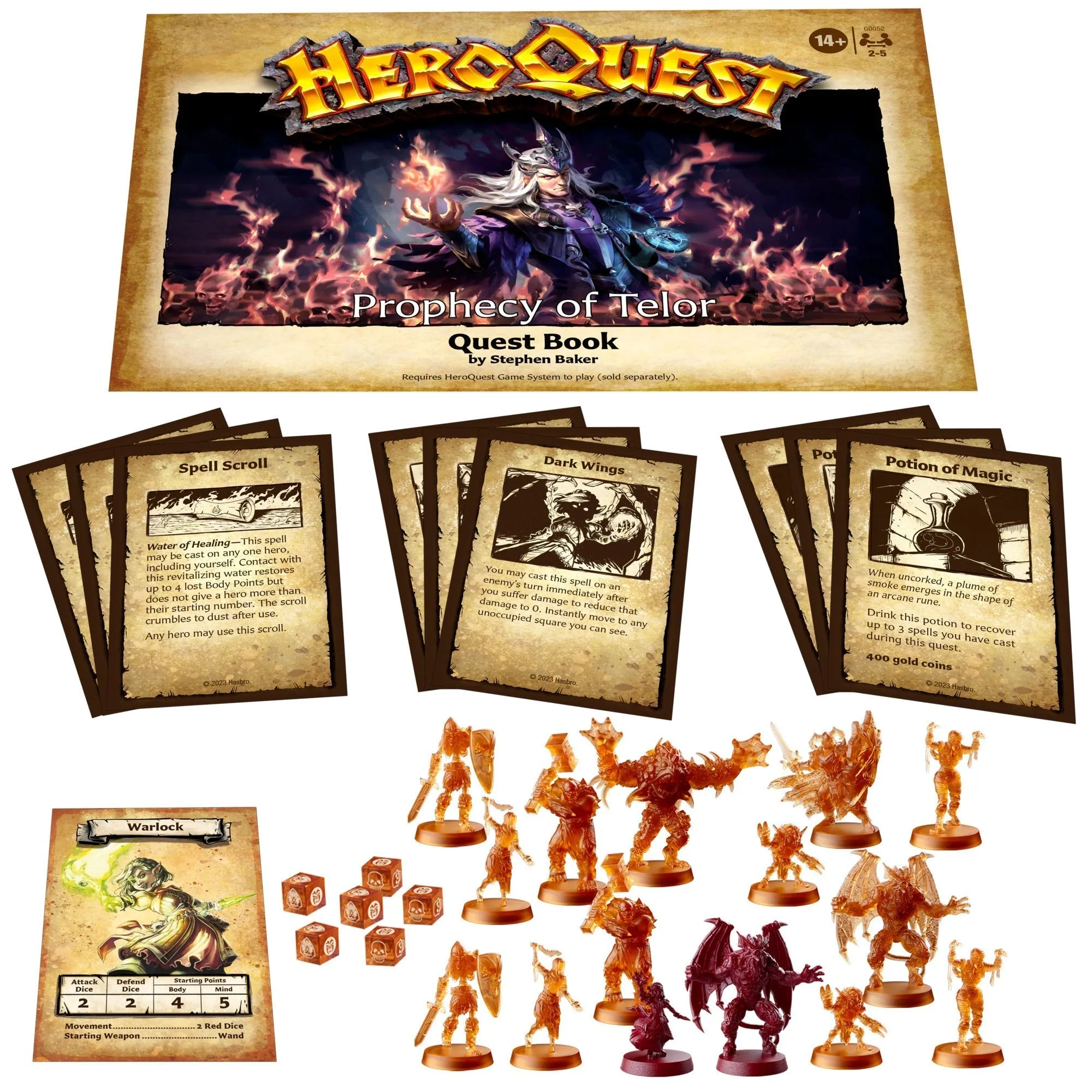 HeroQuest Prophecy of Telor Quest Pack French Version