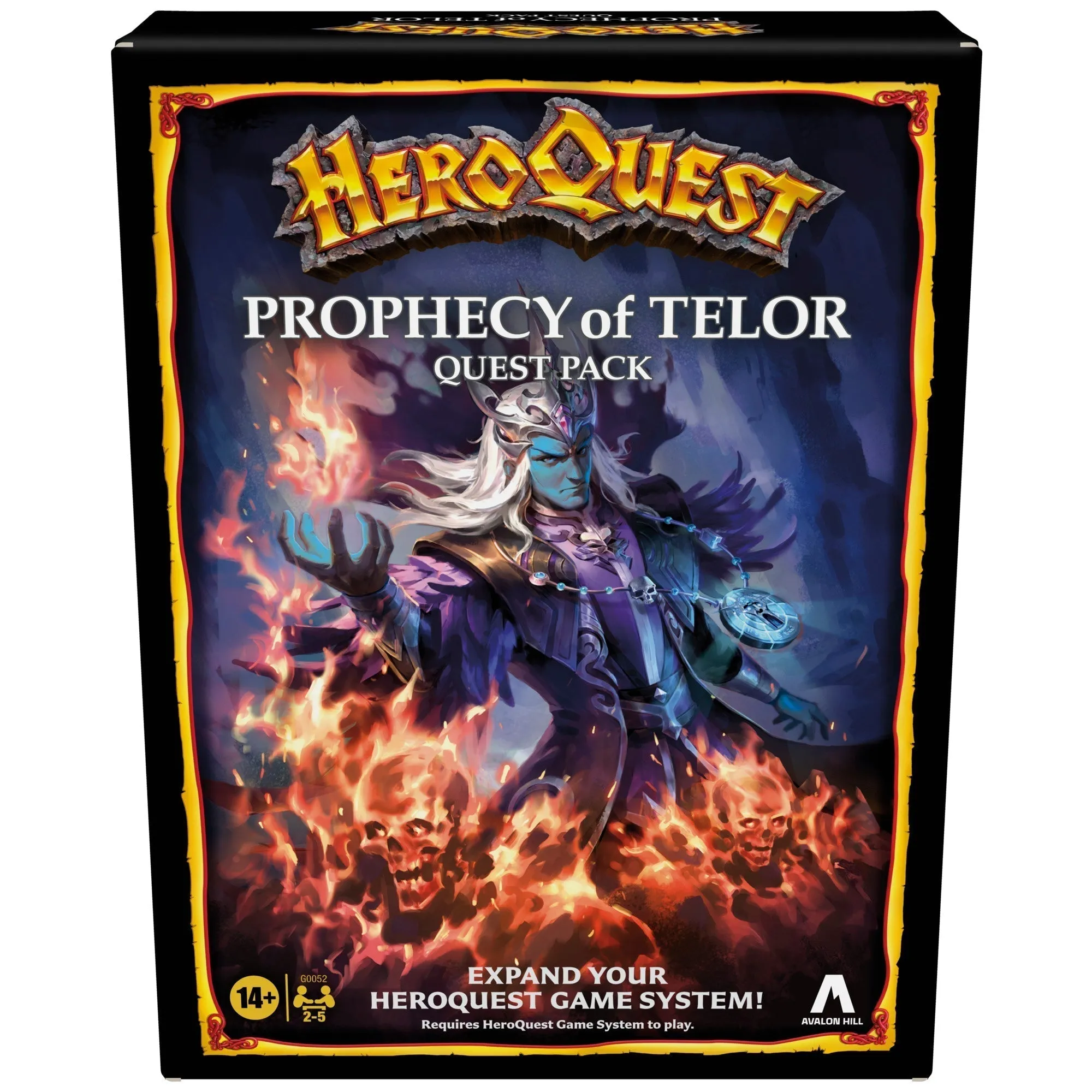 HeroQuest Prophecy of Telor Quest Pack Italian Version