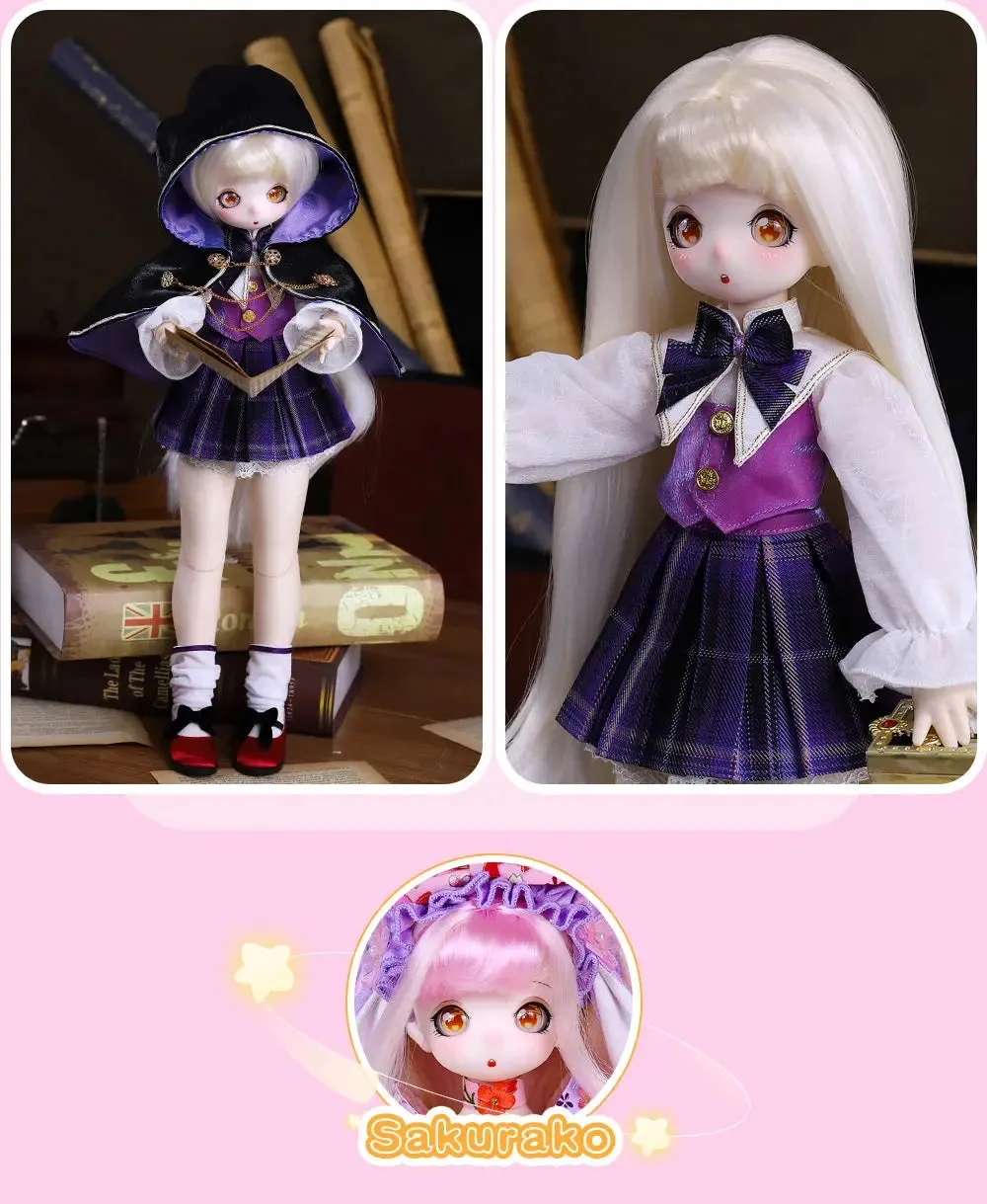 ICY DBS 1/4 BJD Dream Fairy Doll – 40cm SD Anime Toy with Mechanical Joint Body | Official Makeup