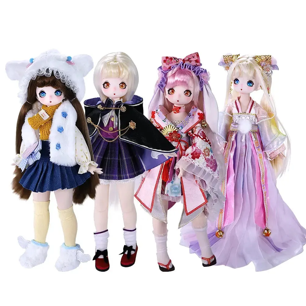 ICY DBS 1/4 BJD Dream Fairy Doll – 40cm SD Anime Toy with Mechanical Joint Body | Official Makeup