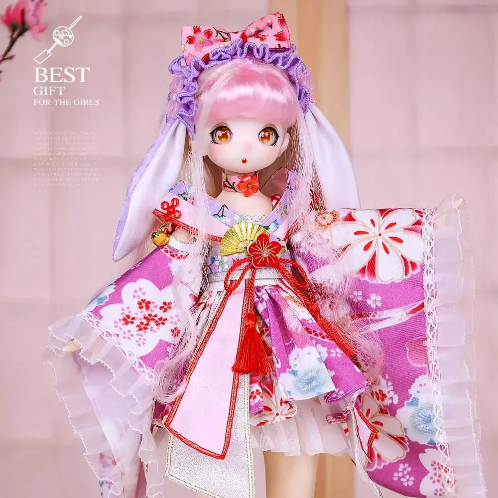 ICY DBS 1/4 BJD Dream Fairy Doll – 40cm SD Anime Toy with Mechanical Joint Body | Official Makeup