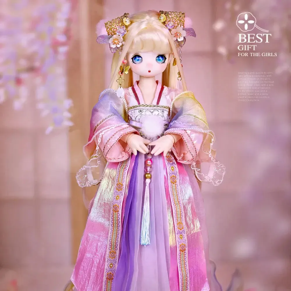 ICY DBS 1/4 BJD Dream Fairy Doll – 40cm SD Anime Toy with Mechanical Joint Body | Official Makeup