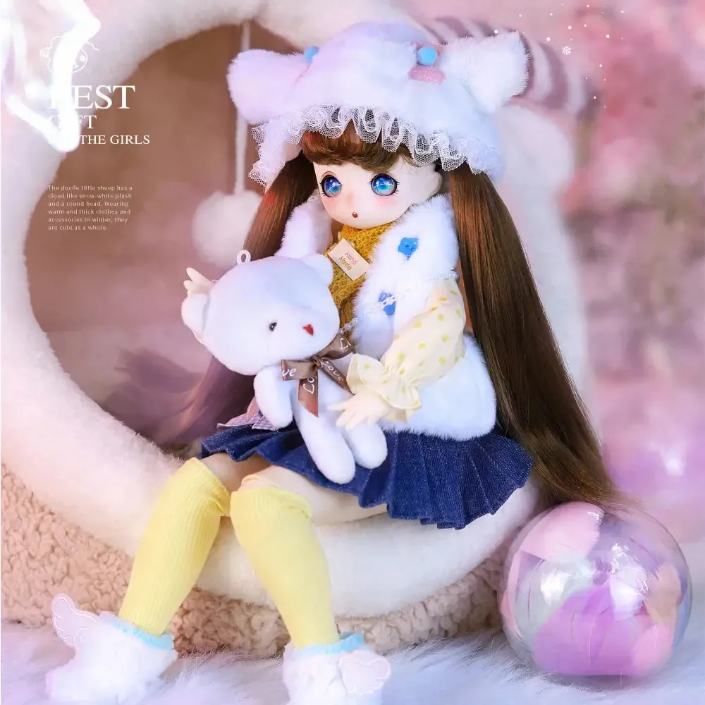 ICY DBS 1/4 BJD Dream Fairy Doll – 40cm SD Anime Toy with Mechanical Joint Body | Official Makeup