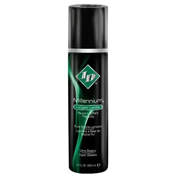 Id Millennium Silky Smooth Silicone-based Sex Lube, 17oz