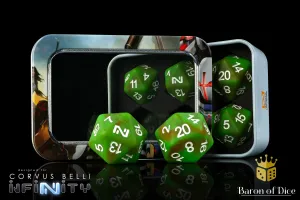 Infinity: N4 Lost Colony - Official Dice Set