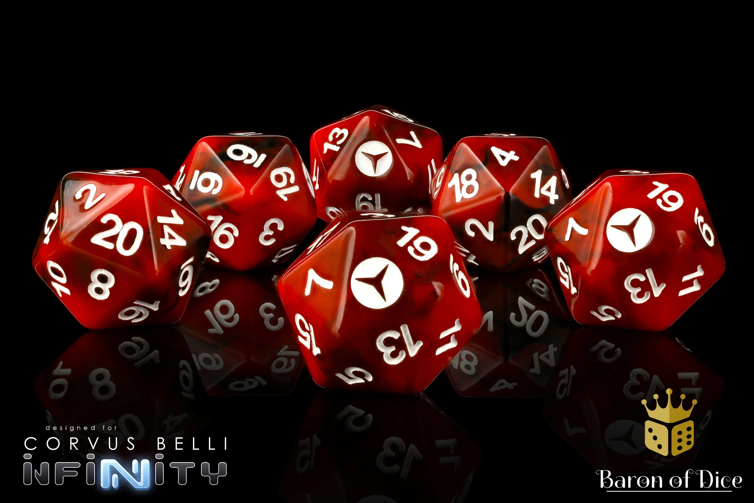 Infinity: Nomads -  Official Dice Set