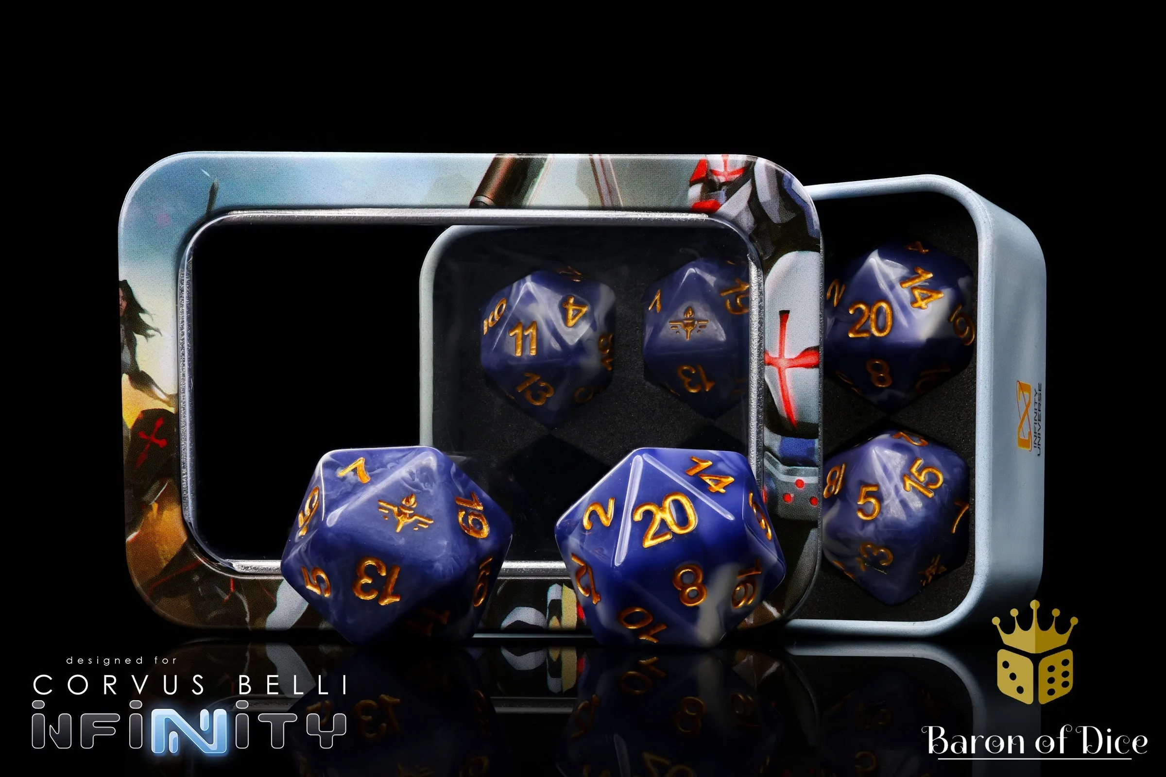 Infinity: Torchlight Brigade - Official Dice Set