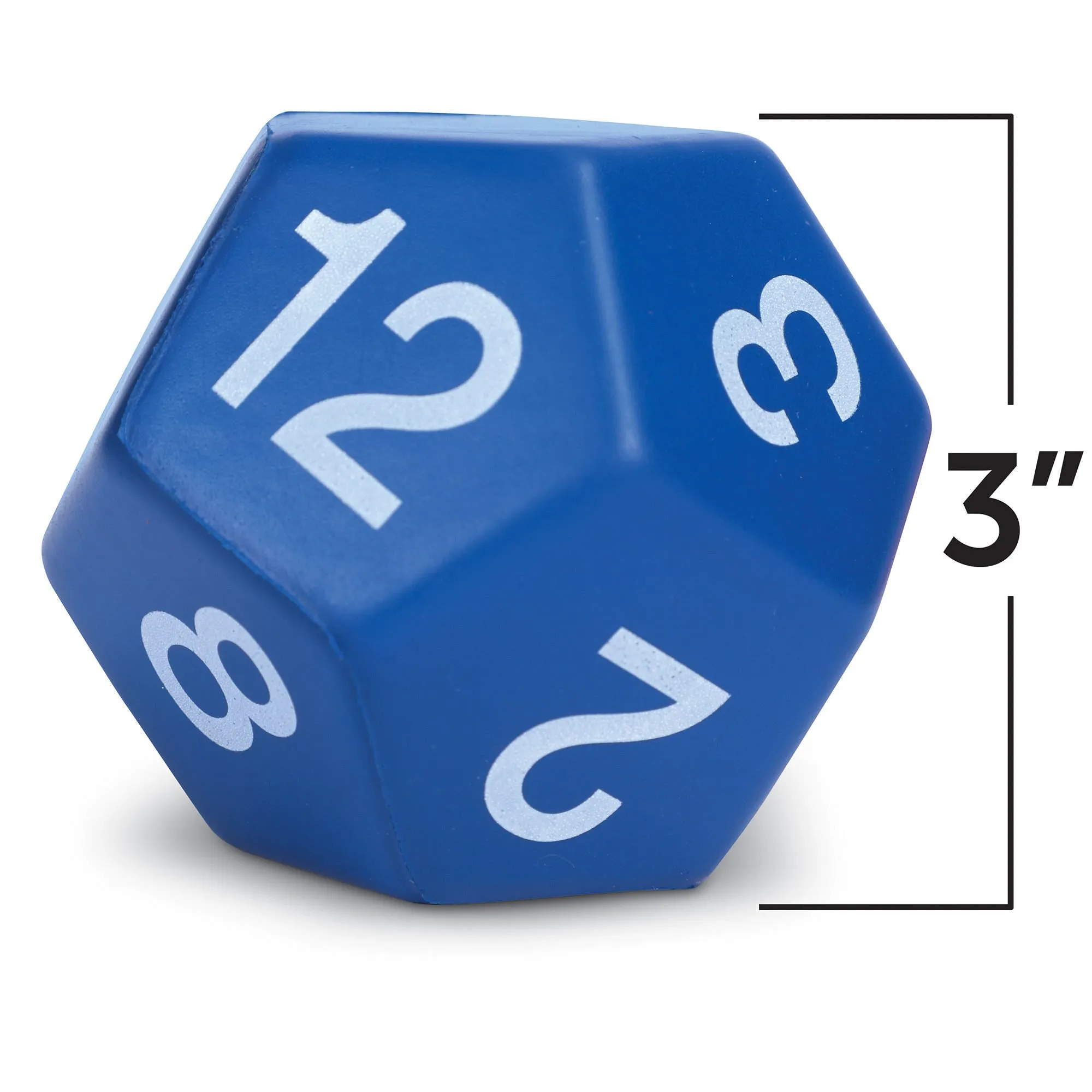 Jumbo Foam Polyhedral Dice 5pc