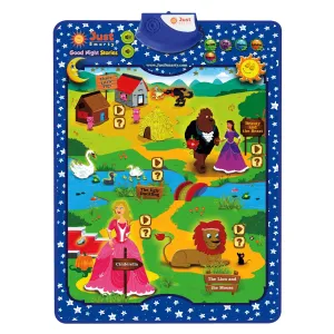 Just Smarty Good Night Stories Interactive Learning Poster