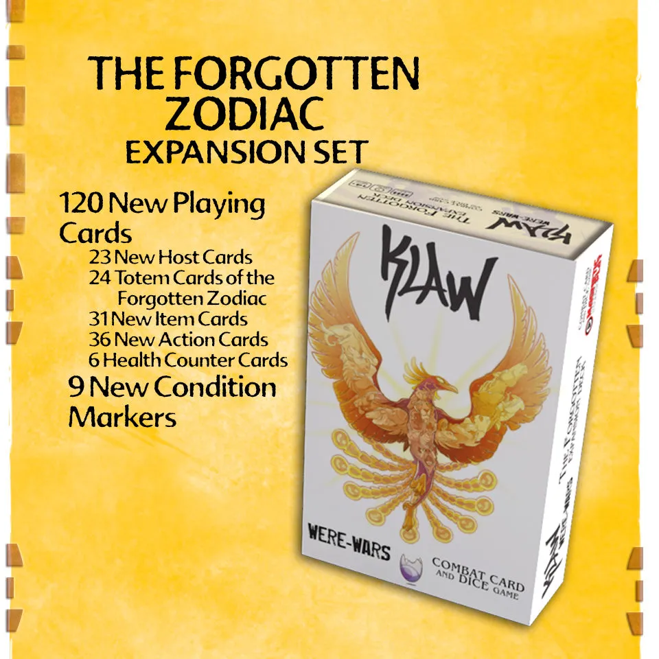 KLAW: WERE-WARS The Forgotten Expansion Set