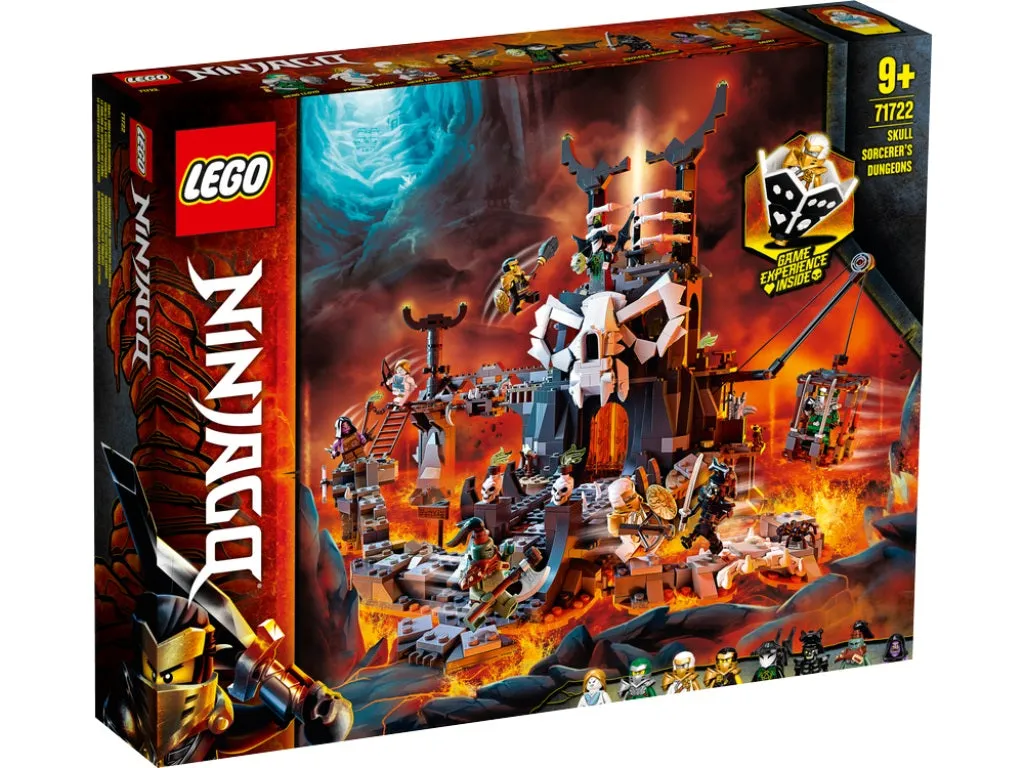 LEGO 71722 Ninjago Skull SoRCerer's Dungeons