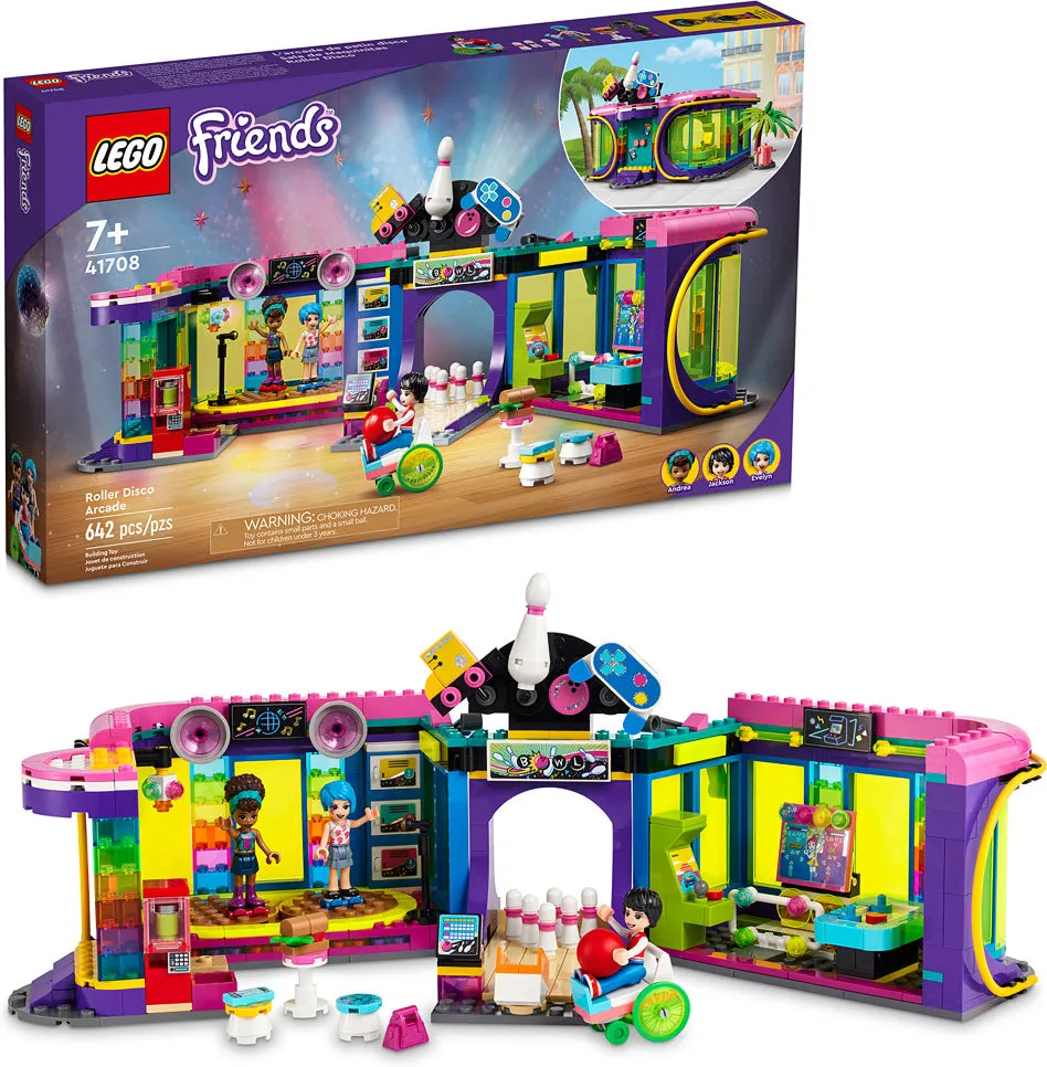 LEGO® Friends Roller Disco Arcade 41708