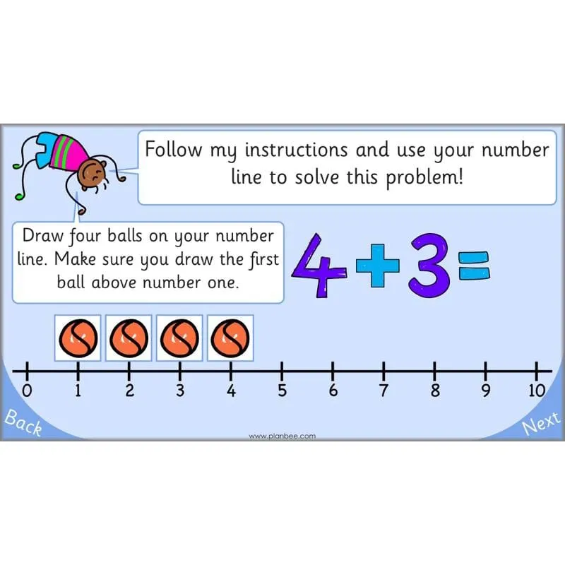 Let's use numbers to 100