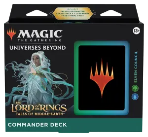 Magic the Gathering The Lord of the Rings Tales of Middle-Earth Commander Decks