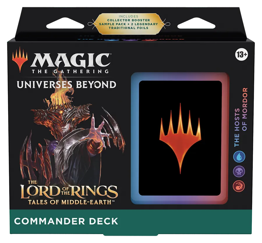 Magic the Gathering The Lord of the Rings Tales of Middle-Earth Commander Decks