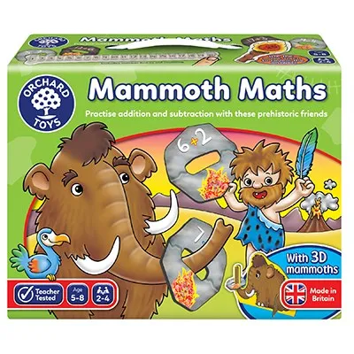 Mammoth Maths Numeracy Game by Orchard Toys