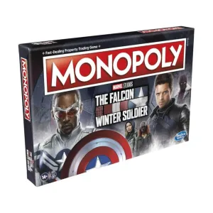 Monopoly Board Game - Marvel Studios The Falcon and The Winter Soldier Edition